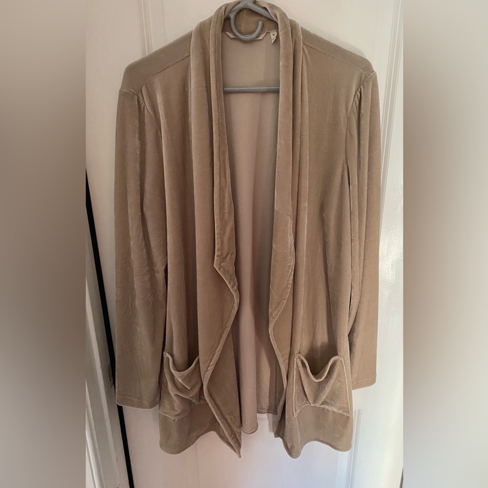 Soft Surroundings Beautiful Velvet Blazer